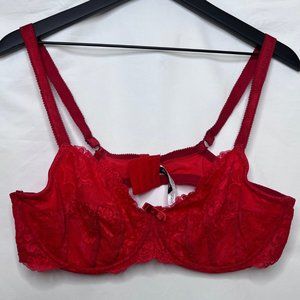 Adore Me Red Bra